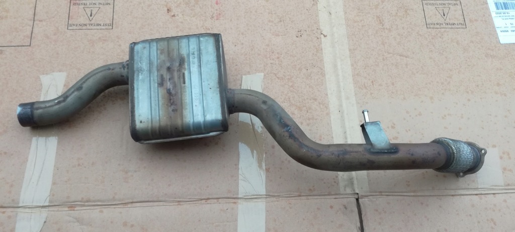 фото №1, Audi a5 8w sportback гаситель средний 2.0 tfsi