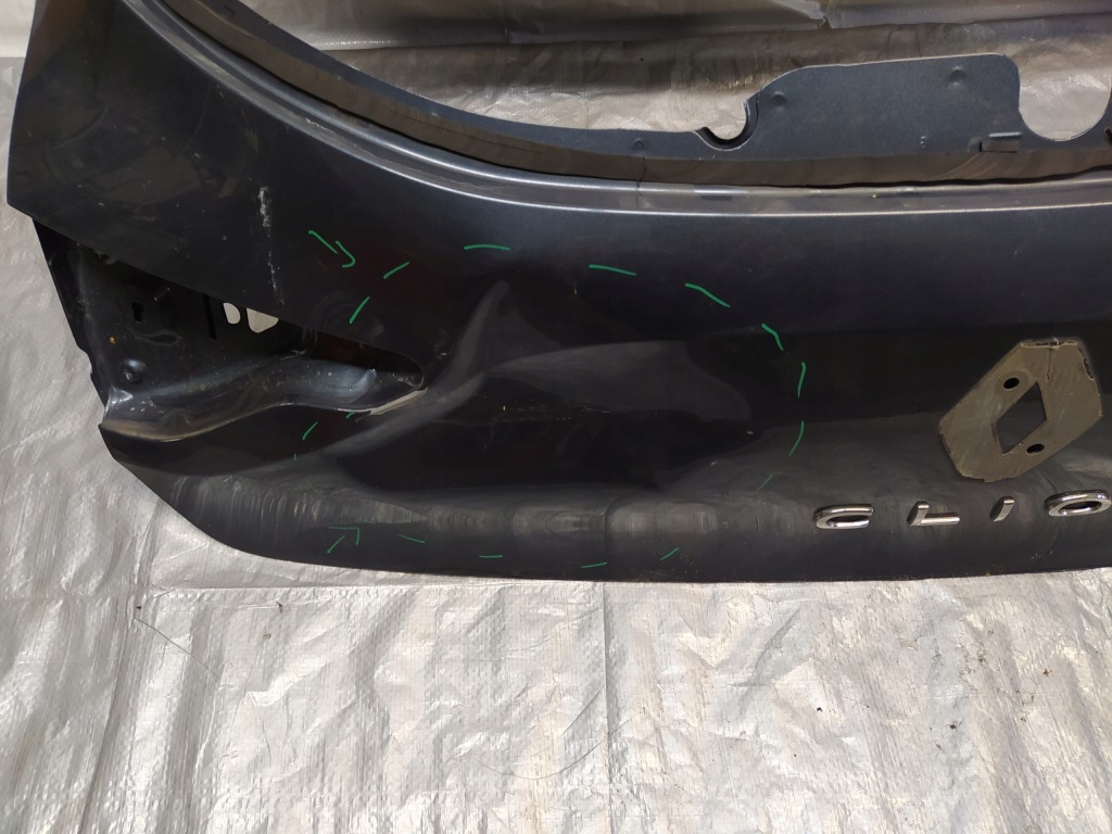 фото №4, Кришка багажника багажника задня задня renault clio 5 v 19-