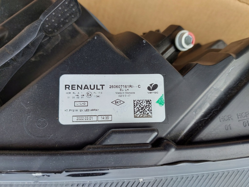 фото №7, Лампа передняя левая dacia sandero iii jogger 21- led