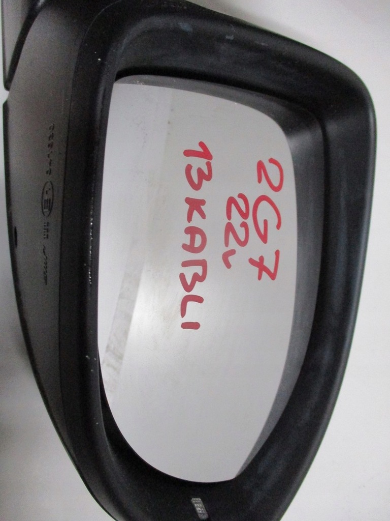 фото №8, Зеркало vw taigo 2g7 22r 13 9 кабели правое