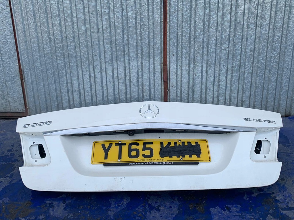 фото №4, Крышка багажника багажника задняя mercedes w212 sedan