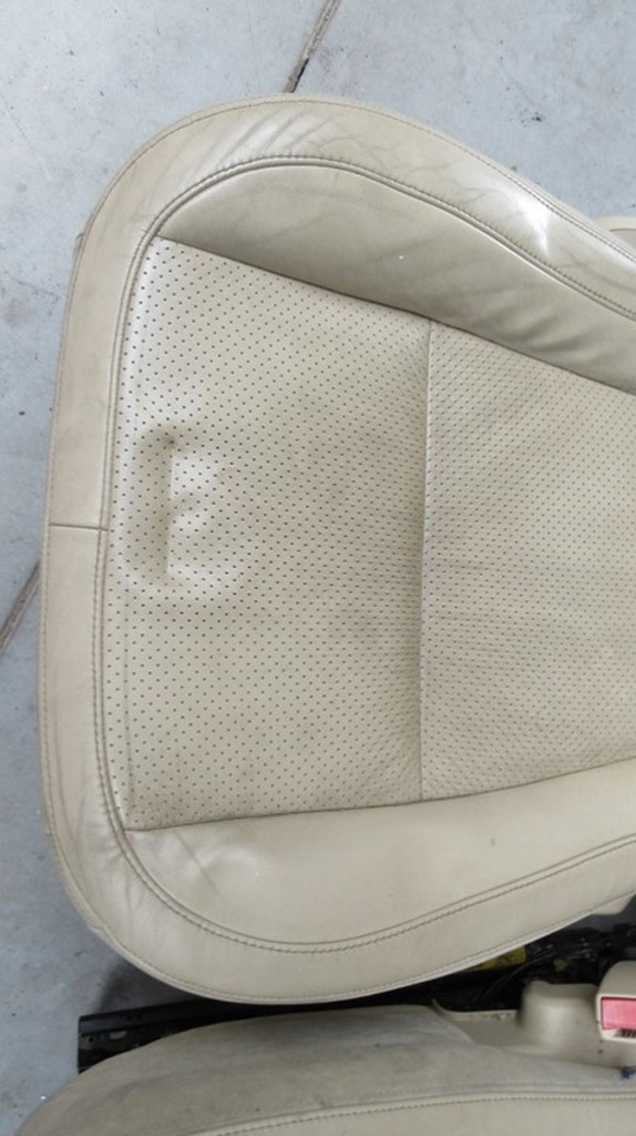 фото №6, Jaguar xf x250 сидіння лівий передній перед заднє сидіння правий бежеві шкіра комплект