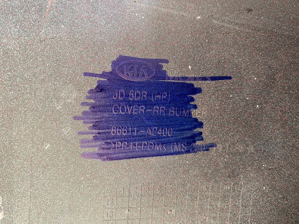 фото №8, Kia pro ceed ii gt 12-15 бампер задняя задний