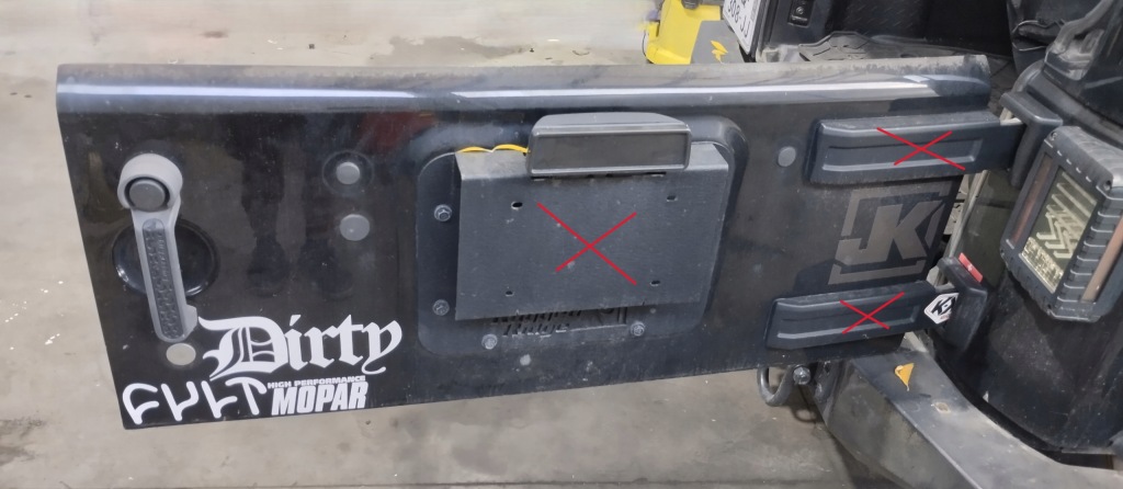 фото №1, Кришка багажника двері багажника борт задня задня jeep wrangler jk комплектна