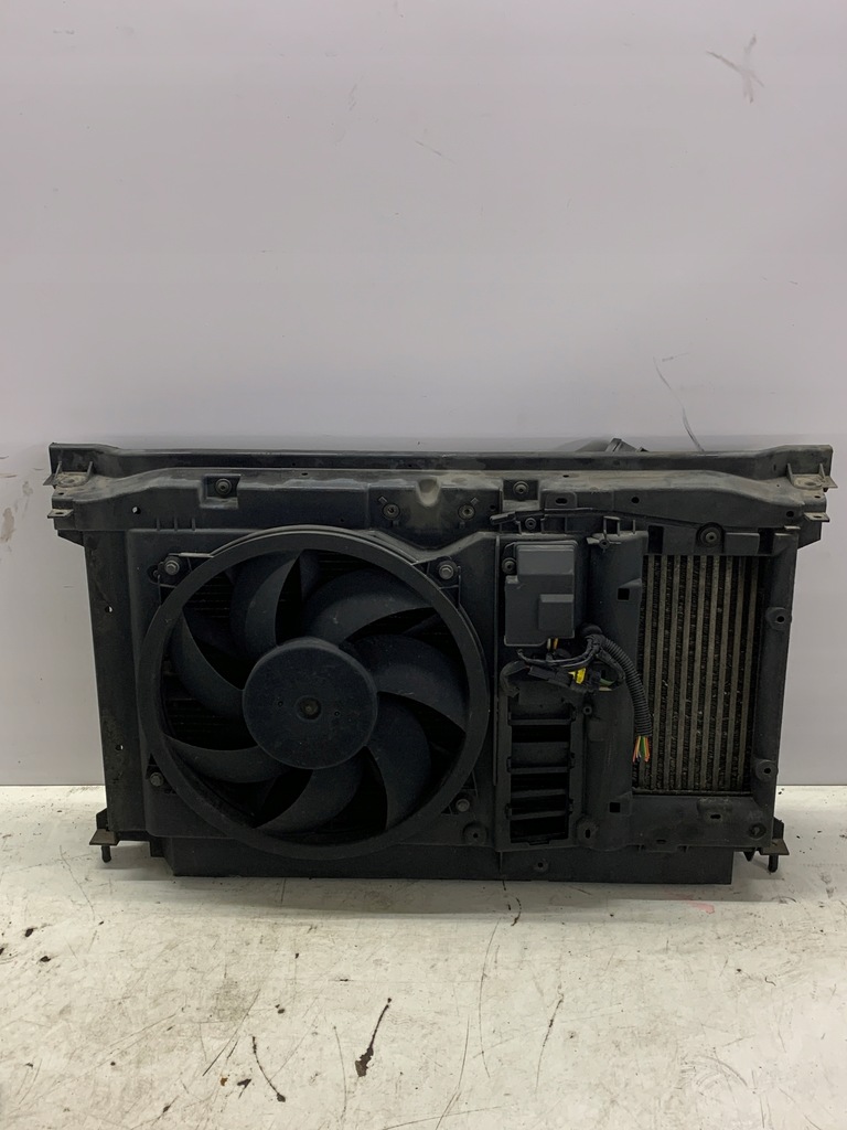 фото №1, Pas передній радіатор вентилятор комплект peugeot 5008 2,0 hdi