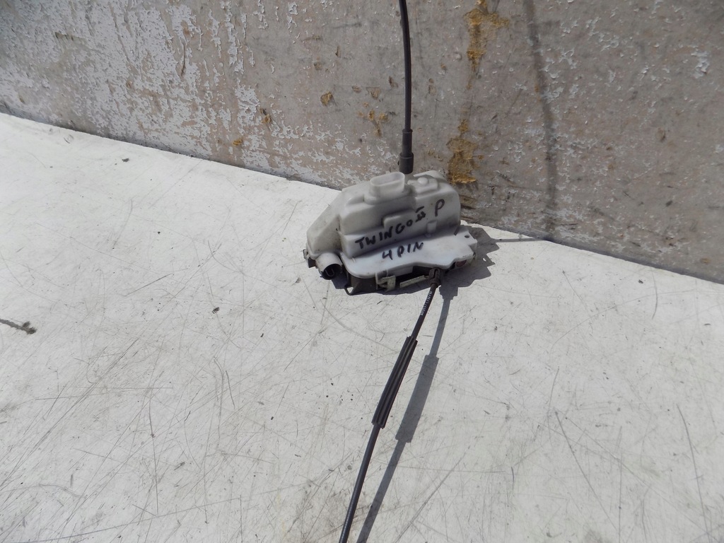 фото №1, Замок дверь правый renault twingo ii 4pin