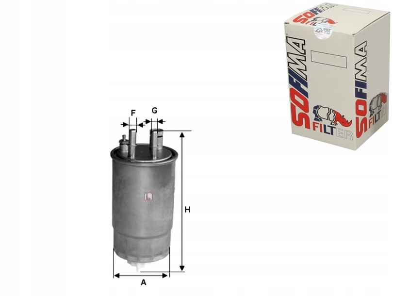 фото №1, Фільтр пального fiat qubo 1.3 d multijet 225