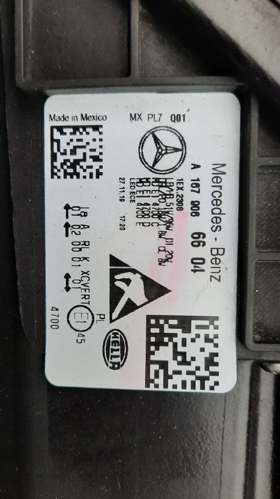 фото №7, Mercedes gle w167 full led лампа передня