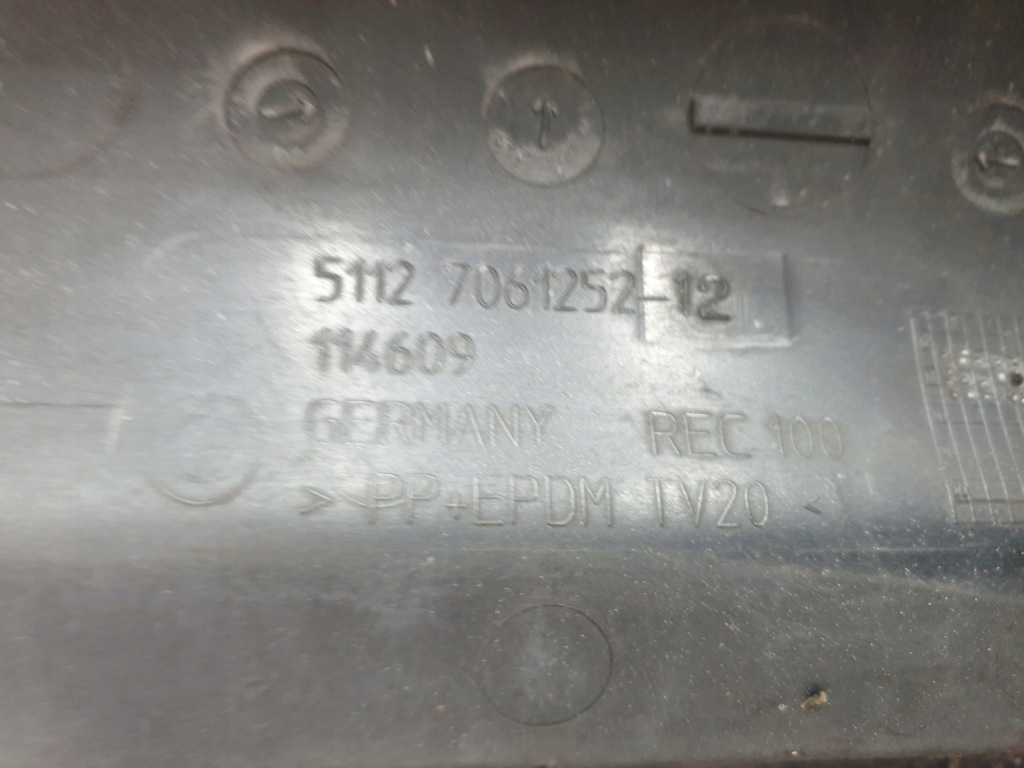 фото №8, Bmw 5 e60 sedan 04-08 бампер задний задняя