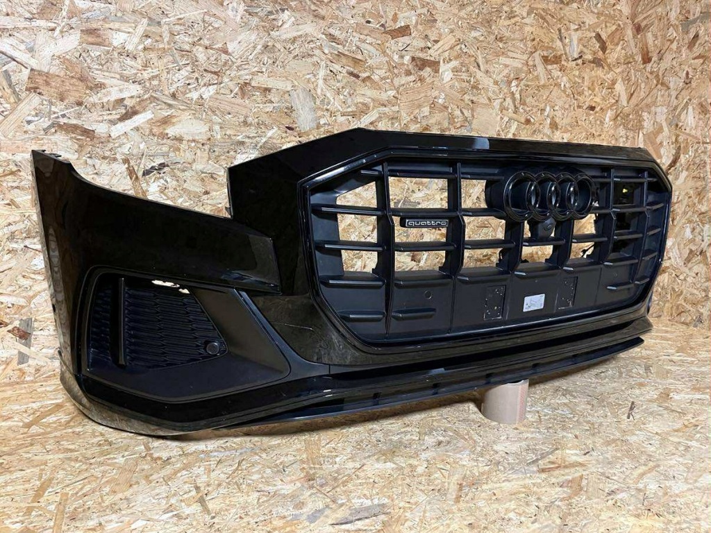 фото №9, Kompletny бампер перед audi q8 4m8 s-line камера pdc ly9t 22r оригинал