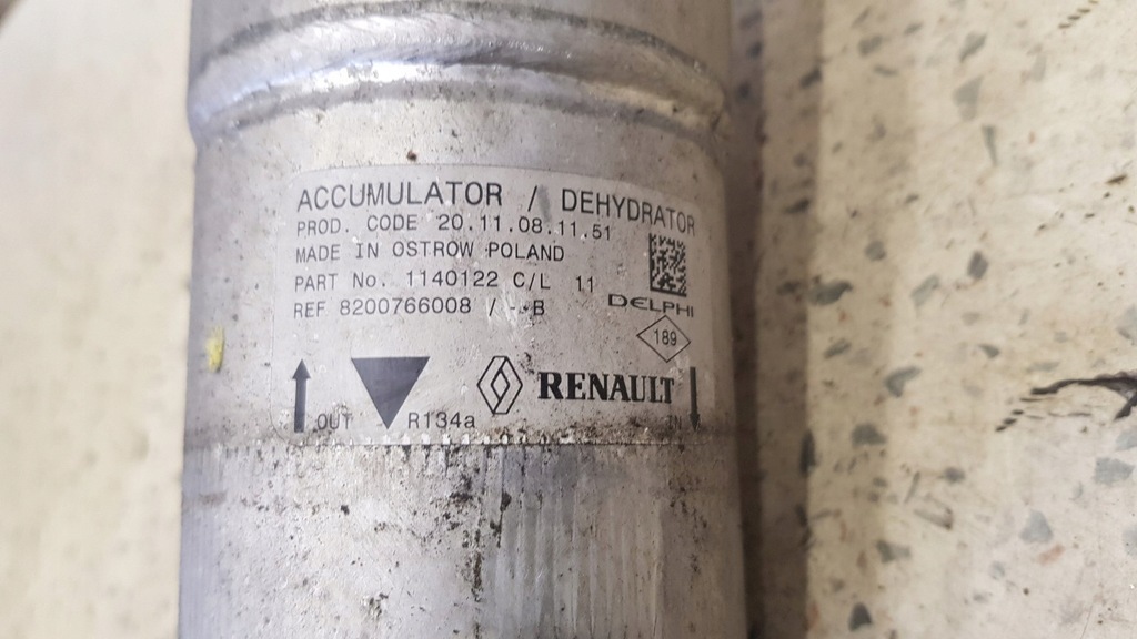 фото №2, Шланг кондиціонера renault espace iv 2.0dci