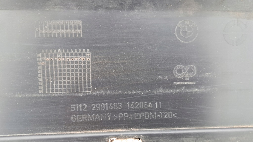 фото №11, Bmw x1 e84 накладка бампера задняя