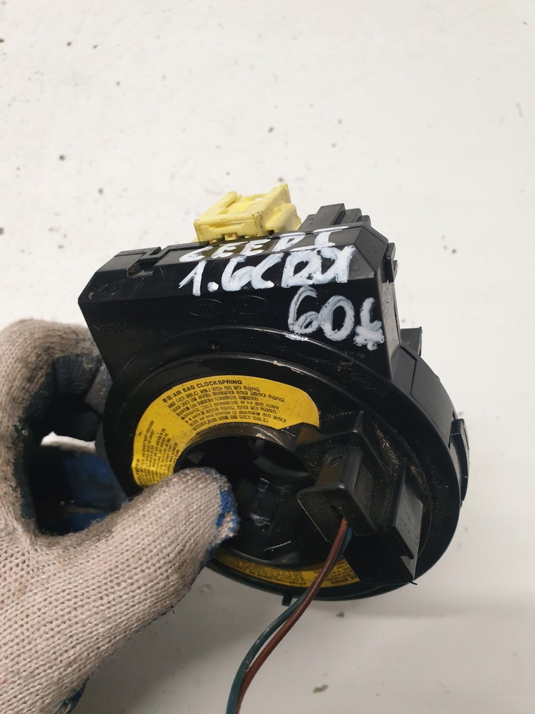 фото №3, Лента шлейф подушка безопасности kia ceed 1.6 crdi