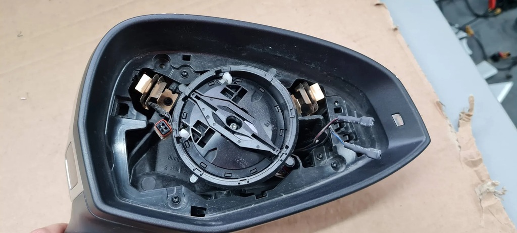 фото №6, S5 8w lift a5 зеркало правое правый перед складной ассистент 13pin хром