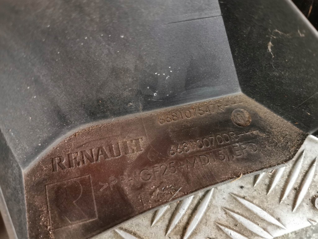 фото №3, Жабо нижні renault clio iv 4 668107547r