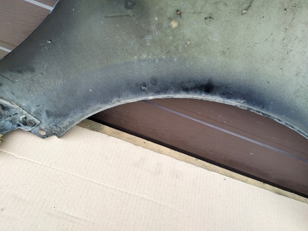 фото №13, Крила правий перед peugeot 207 оригінал чорний