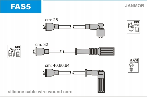 фото №1, Провода кабели fiat tempra fas5