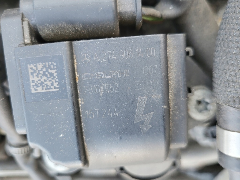 фото №16, Двигун kompletny mercedes c w205 2.0 бензин cgi 274920 оригінальний номер