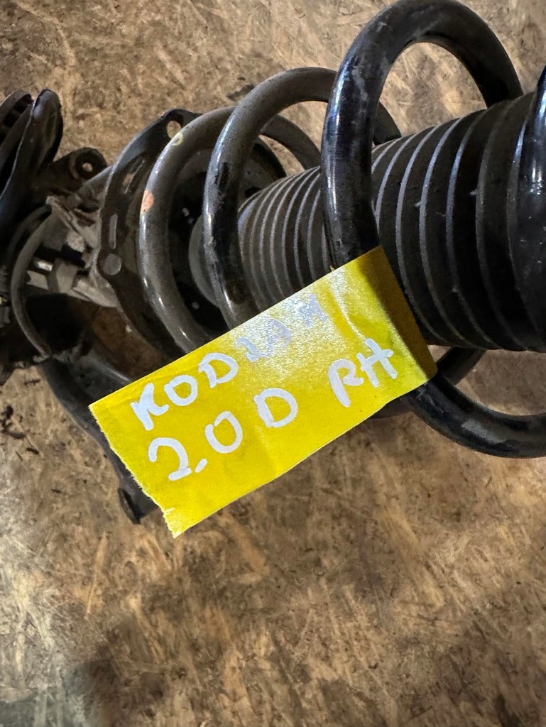 фото №4, Vw tiguan ii skoda kodiaq 2.0 tdi поворотный кулак амортизационная стойка правый 5qf413031cl