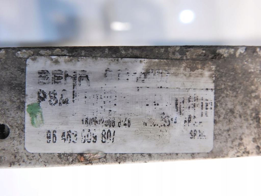 фото №10, Радиатор интеркулер citroen c5 iii 2.2 hdi