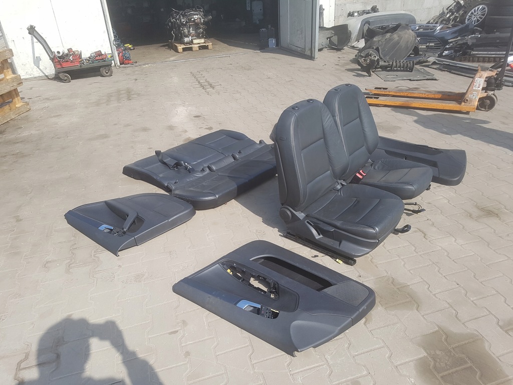 фото №7, Audi a3 8p сидіння шкіряний заднє сидіння 5d sportback