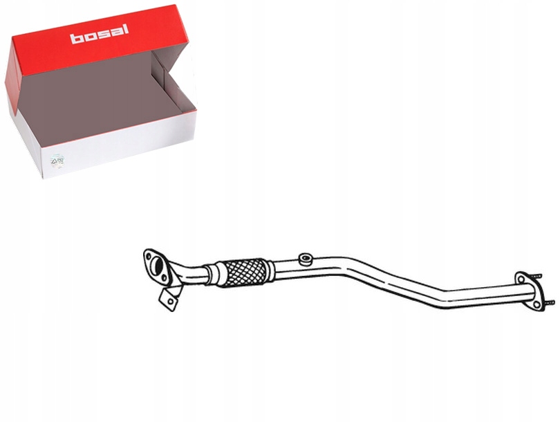 фото №1, Труба выхлопная перед гибкий hyundai accent accent i accent ii 1.3