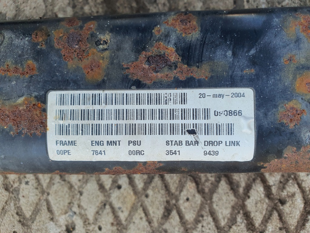 фото №7, Подрамник поперечина подрамник перед opel astra h