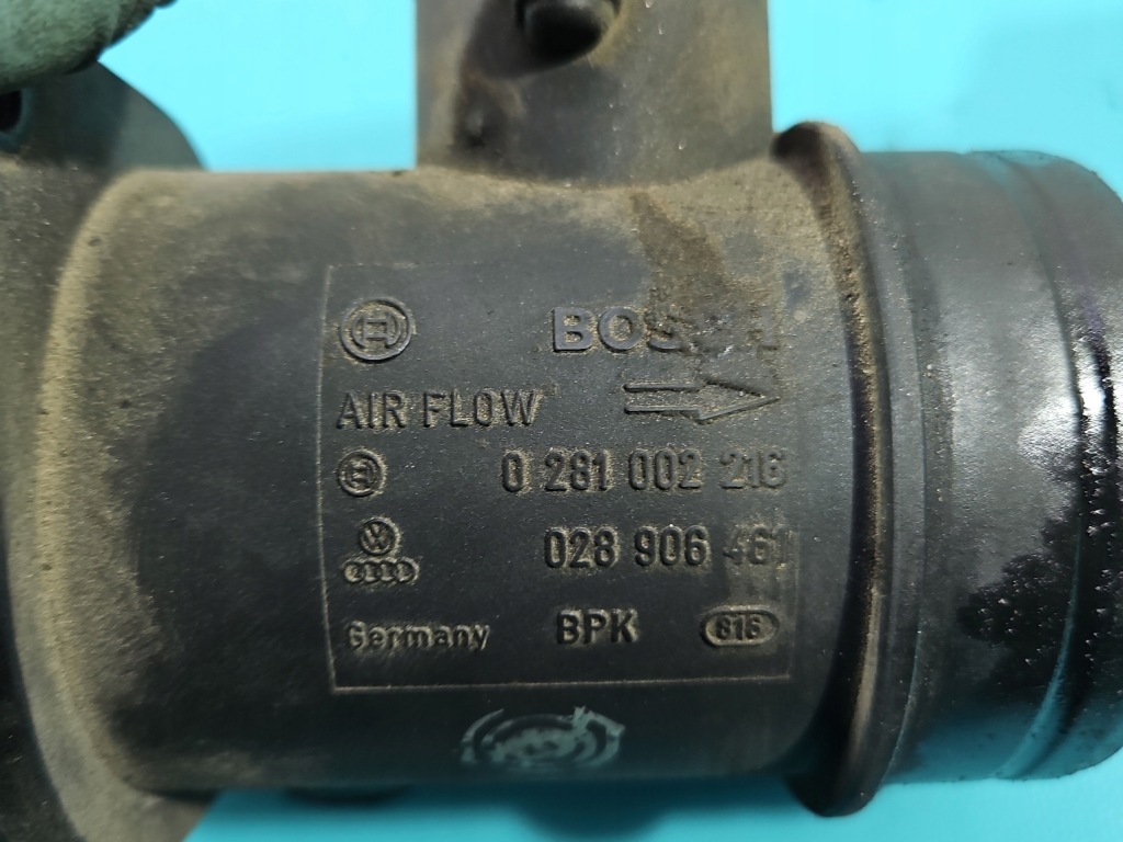 Расходомер audi a4 b5 0281002216 028906461 1.9 tdi Недорого