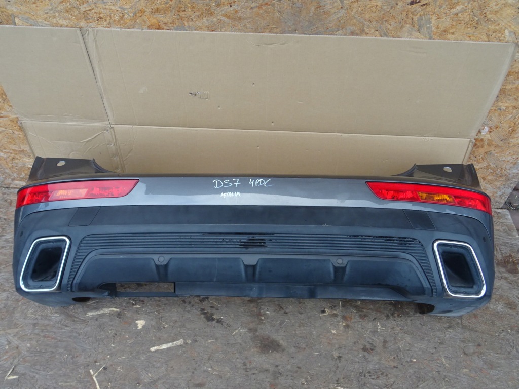 фото №1, Citroen ds7 crossback бампер задня задній 4 pdc колір evl