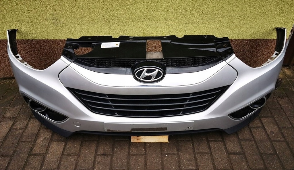 фото №11, Hyundai ix35 lift 12-15 бампер перед kompletny демонтаж