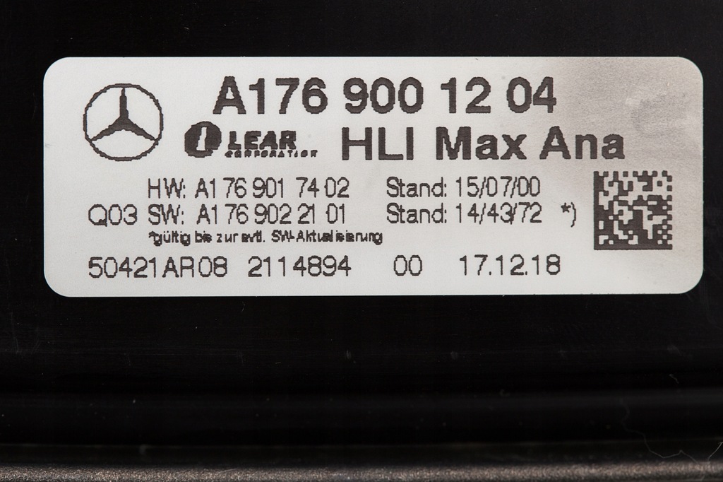 фото №9, Преобразователь led mercedes cla 117 w176 a1769000901