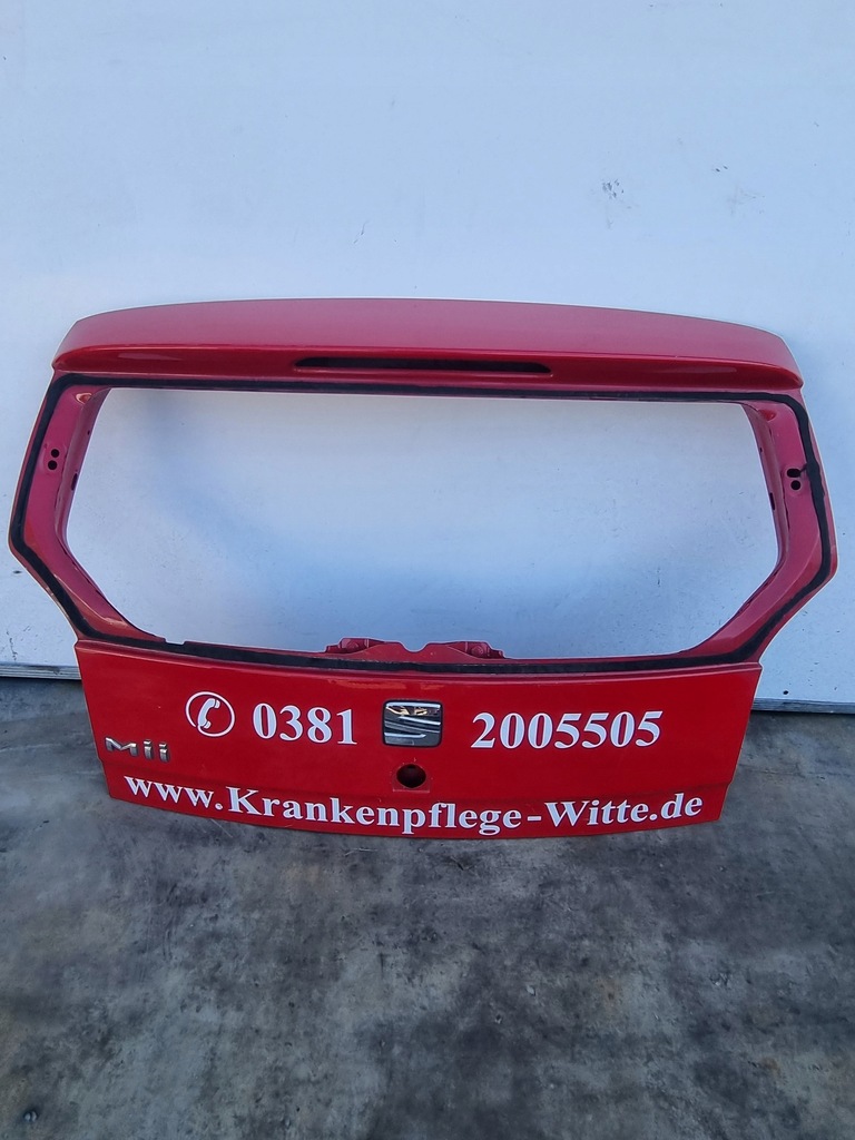 фото №1, Seat mii 1s 11-22 кришка багажника задня оригінальна
