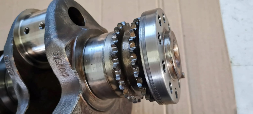 фото №13, S6 c7 4g lift wał коленчатый номинал 4.0 tfsi ctg r079e 079101cp 079cp s7 4g