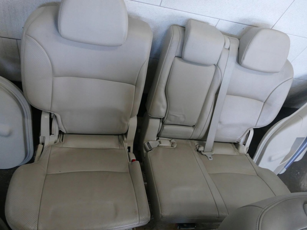 фото №9, Mitsubishi outlander ii сидіння заднє сидіння обшивка оббивка сидіння обшивки uk