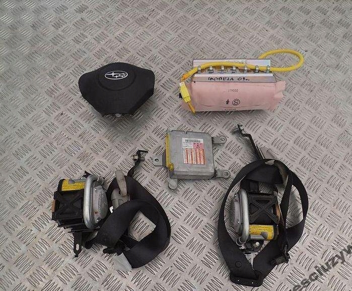 фото №1, Subaru impreza 2010 комплект подушек подушка безопасности ремни