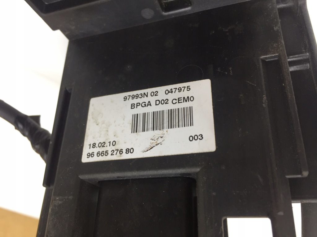 фото №4, C4 picasso i модуль напруги клема акумулятор