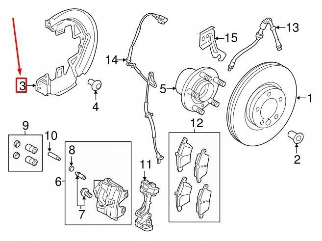 фото №1, Защита splash передняя правая land rover evoque l551