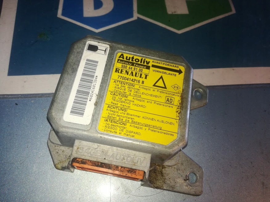 фото №1, Модуль датчик подушок подушка безпеки laguna 550449100