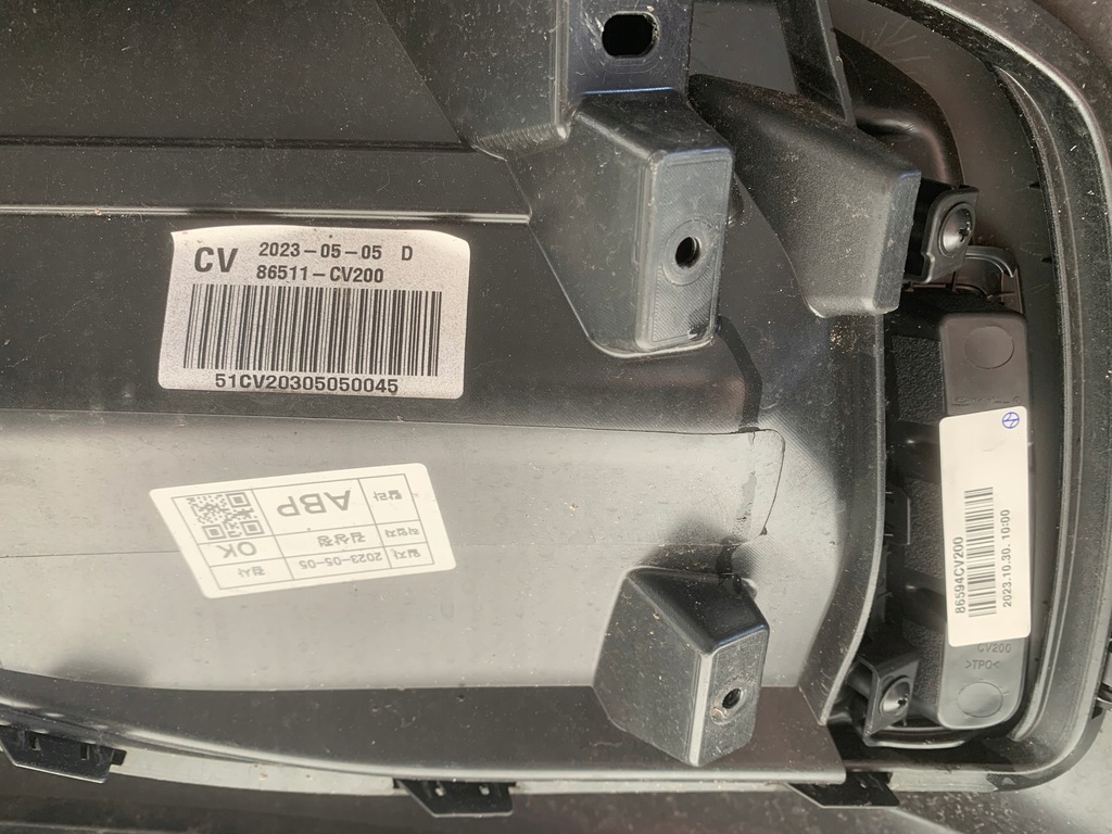 фото №12, Kia ev6 gt line бампер перед передний 86511-cv200