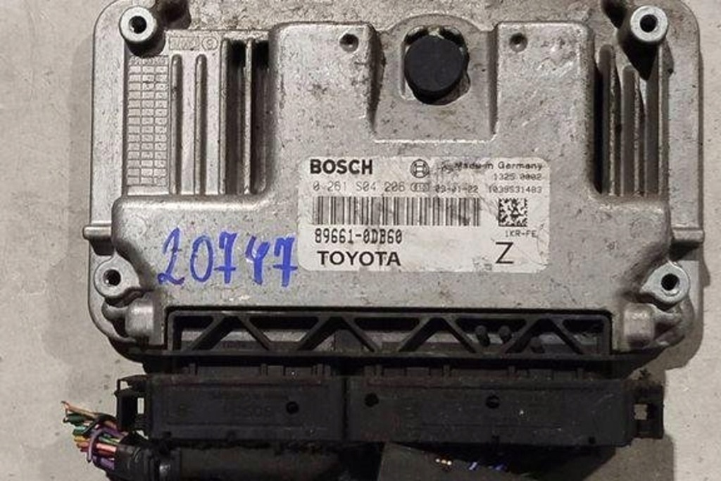 фото №1, Бортовий комп'ютер двигуна ecu toyota yaris _p9_ 896610db60 2007