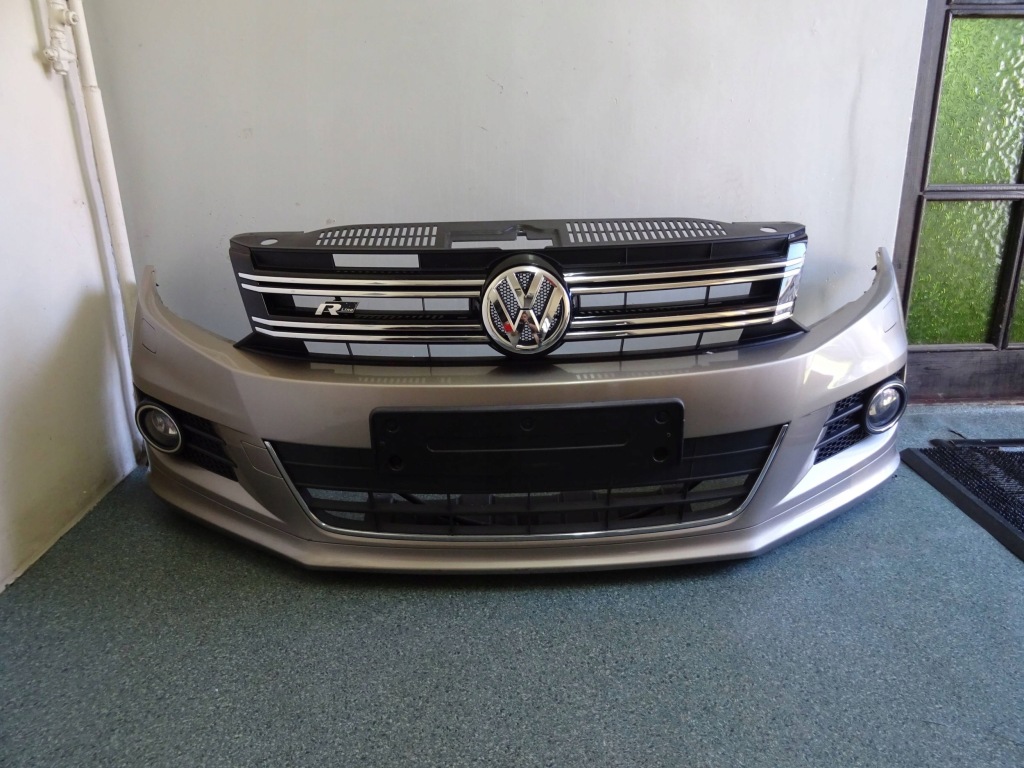 фото №1, Volkswagen vw tiguan i 5n lift бампер передний r-line la1x