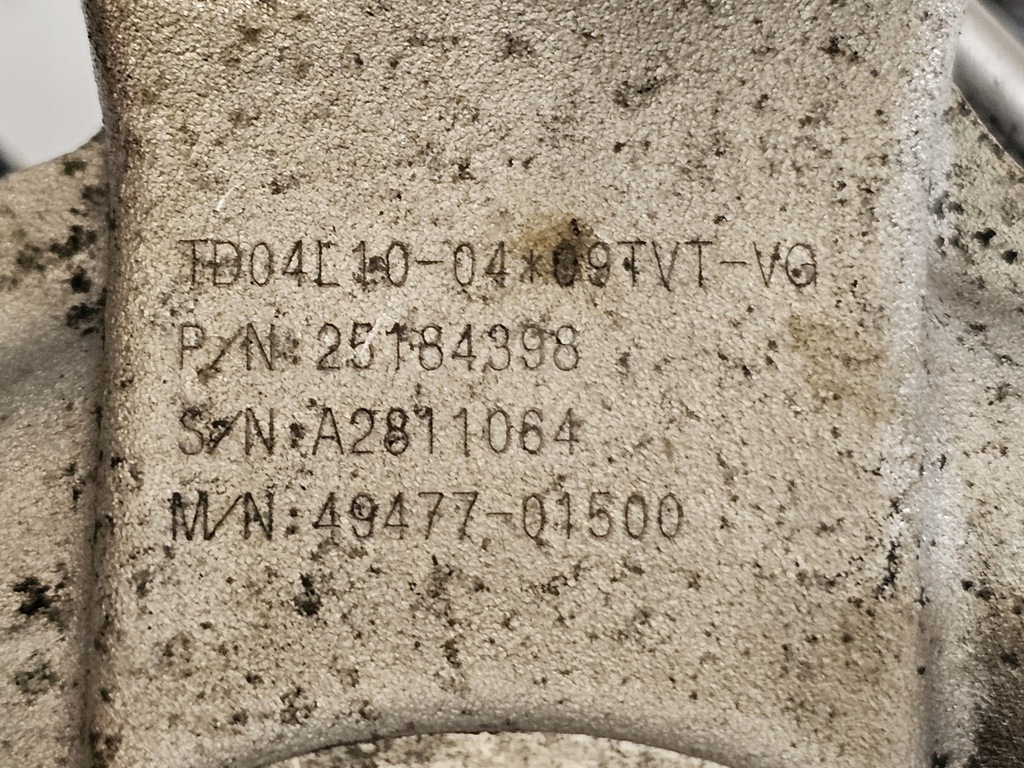 фото №10, Orlando cruze 2.0 vcdi z20d1 14r 163km турбонагнітач 25184398 49477-01500