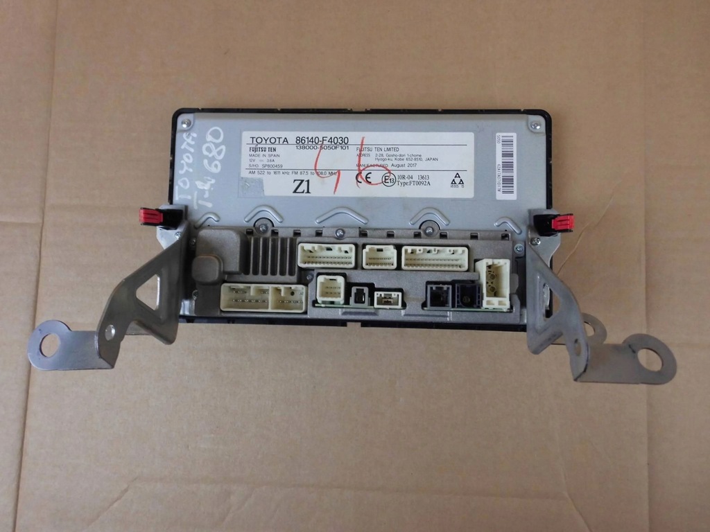 фото №7, Toyota c-hr chr дисплей монитор экран 100509 86140f4030