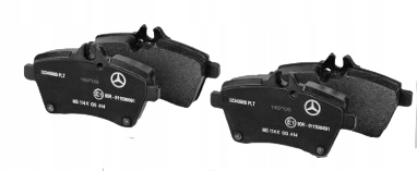 фото №1, Оригінальні гальмівні колодки гальмівні перед mercedes a-169