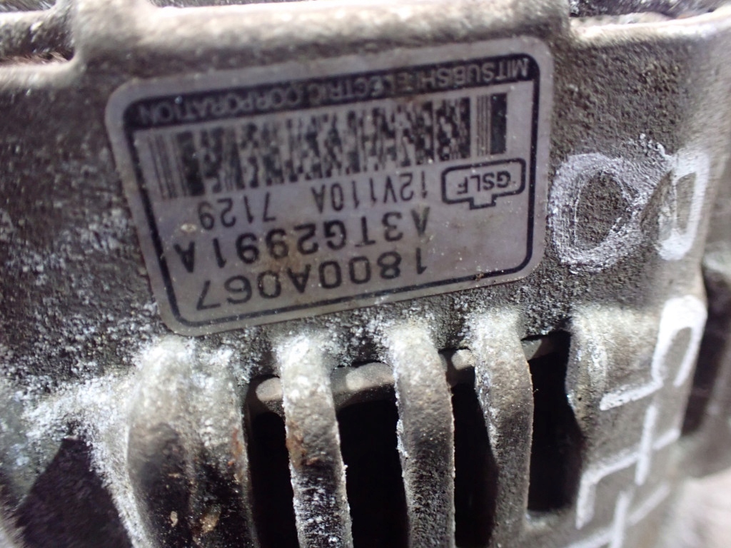 фото №5, Mitsubishi outlander i 01-08 2.0 генератор 110a a3tg2991a 110a