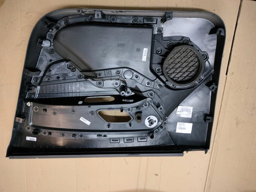 фото №5, Помаранчева nić обшивка двері лівий перед dacia duster ii оригінал ідеальний стан