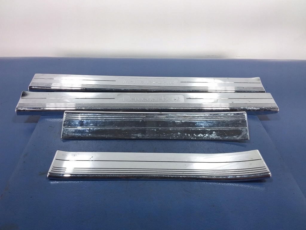 фото №1, Mercedes cls w219 накладки пороговые хромированные