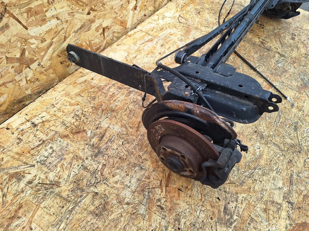 фото №5, Oś задняя renault trafic iii opel vivaro b talento 14-