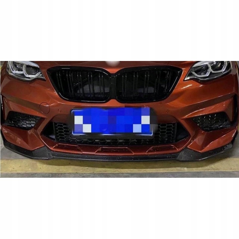 фото №3, Накладка спліттер передній bmw m2 f87 карбон