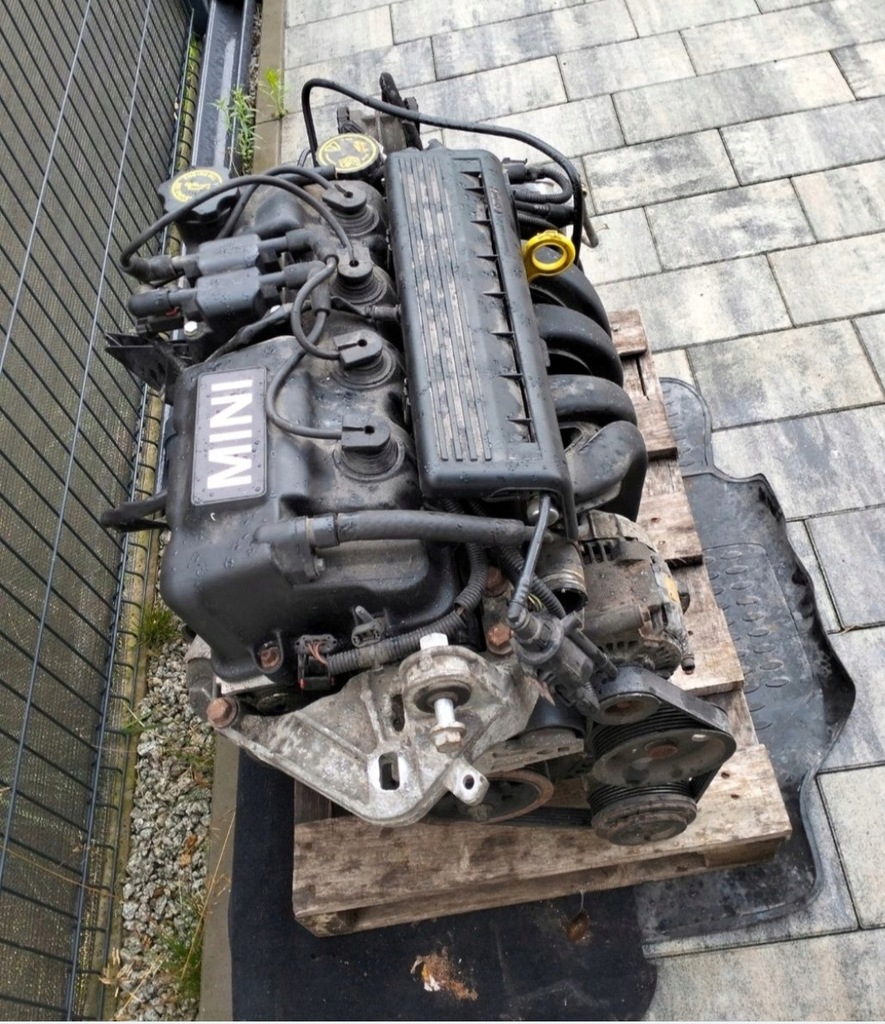 фото №2, Двигатель kompletny mini r50 r52 r56 one 1.6 бензин w10b16a